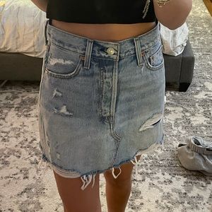 Levi Jean skirt